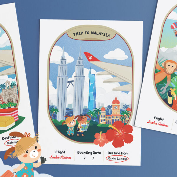 城市明信片系列（馬來西亞） city postcard (malaysia)