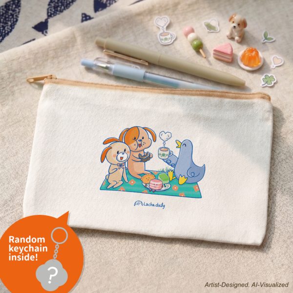 zipper pouch (christmas star) includes one random acrylic keychain inside (複製)