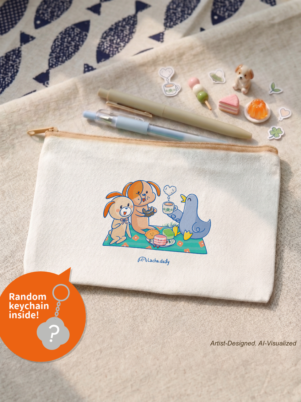 zipper pouch (christmas star) includes one random acrylic keychain inside (複製) zipper pouch (christmas star) includes one random acrylic keychain inside (複製)