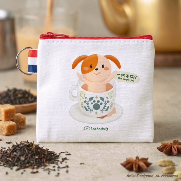 mini zipper pouch (cup of tea) (複製)